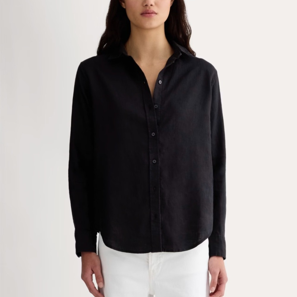 Everlane The Must Have button down shirt in Linen